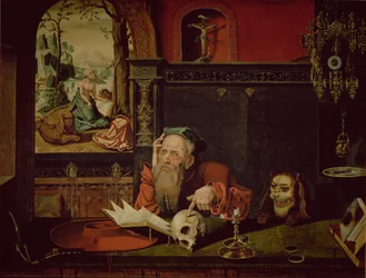 The Meditation of St. Jerome